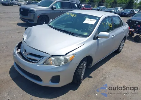 2011 Toyota Corolla Le из США, поврежденный, VIN 2T1BU4EE3BC701701